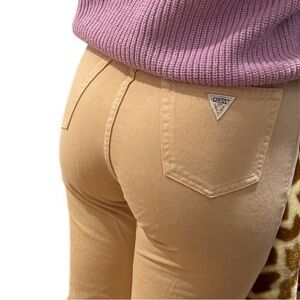 90’s Guess high waisted mom jeans size 32 colored denim